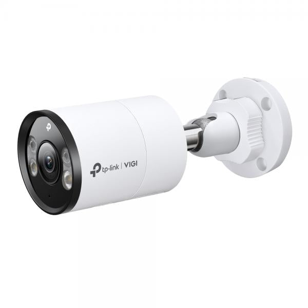 TP-Link - 8MP Full-Color Bullet Network Camera SPEC: 8MP, 2.8mm Fixed Lens, 1/2.7? Progressive Scan CMOS, H.265+/H.265/H.264+/H.264, IR/White LED, 25fps(3840  2160), IP67,Web, PoE/DC 12V,120dB WDR, [InSightS385(2.8mm)]