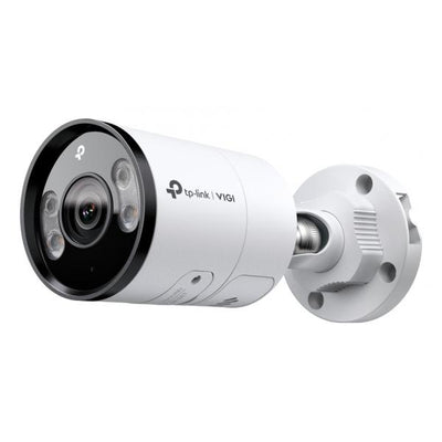 TP-Link - 8MP Full-Color Bullet Network Camera SPEC: 8MP, 2.8mm Fixed Lens, 1/2.7? Progressive Scan CMOS, H.265+/H.265/H.264+/H.264, IR/White LED, 25fps(3840  2160), IP67,Web, PoE/DC 12V,120dB WDR, [InSightS385(2.8mm)]