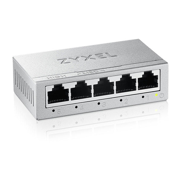 Zyxel GS-105BV5-EU0101F switch di rete Non gestito L2 Gigabit Ethernet (10/100/1000) [GS-105BV5-EU0101F]
