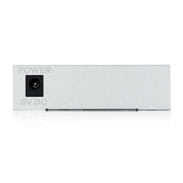 ZYXEL SWITCH UNMANAGED GS-105B V5 , 5 PORTE GIGABIT, CHASSIS METALLO, DESKTOP [GS-105BV5-EU0101F]