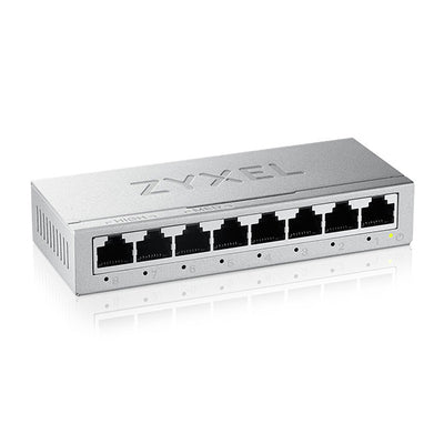 Zyxel GS-108BV5-EU0101F switch di rete Non gestito L2 Gigabit Ethernet (10/100/1000) [GS-108BV5-EU0101F]