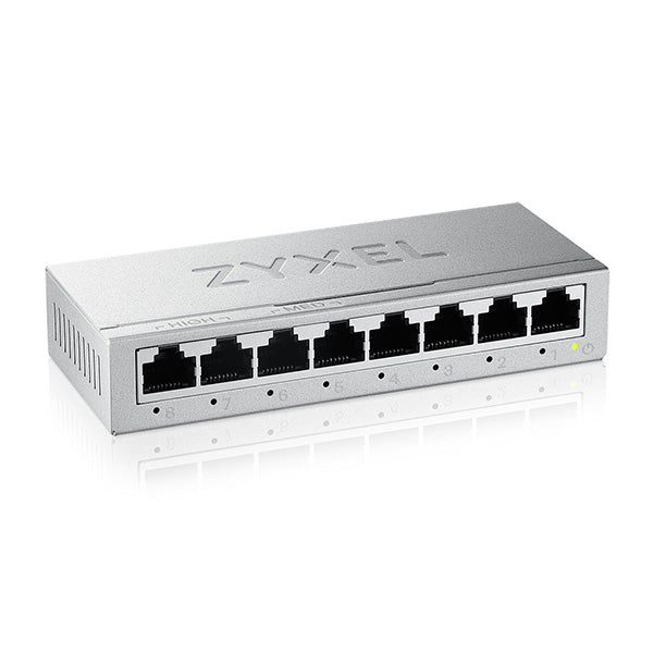 Zyxel 8-Port Desktop Gigabit Ethernet Switch [GS-108BV5-EU0101F]