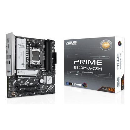 ASUS MB AMD B840MA, DDR5, PRIME B840M-A-CSM, AM5, B840, USB, MB, M2/SATA [PRIME B840M-A-CSM]