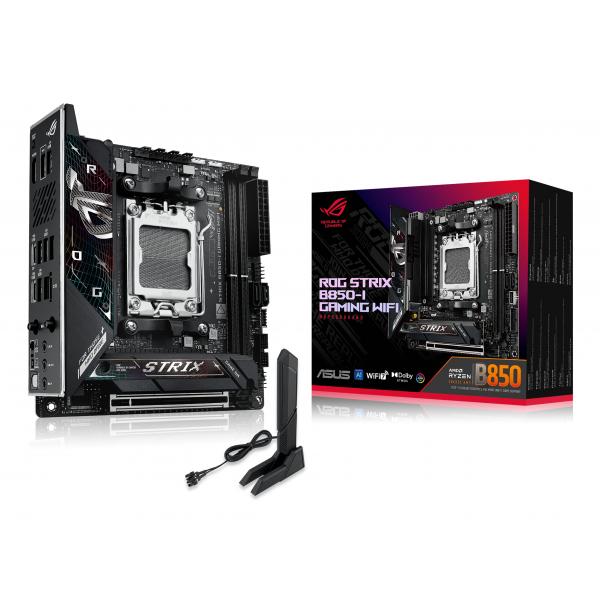 ASUS MB AMD B850I,DDR5, ROG STRIX B850-I GAMING WIFI,AM5,B850,USB,MB, M2/SATA [R S B850-I G WIFI]