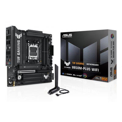 ASUS MB AMD B850MPL, DDR5 TUF GAMING B850M-PLUS WIFI , AM5, B850 USB, MB, M2/SATA [TUF GA B850M-PL WIFI]