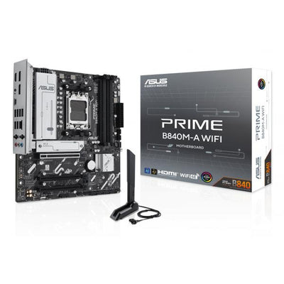 ASUS MB AMD B840, PRIME B840M-A WIFI, AM5, DDR5, USB, WIFI, MB, M2/SATA , 90MB1J20-M0EAY0 [PRIME B840M-A WIFI]