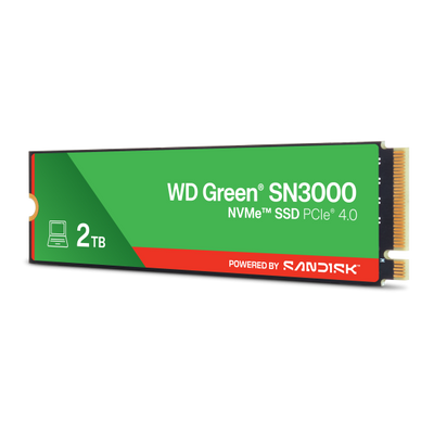 WESTERN DIGITAL SSD GREEN 2TB SN3000 M.2 NVME [WDS200T4G0E]
