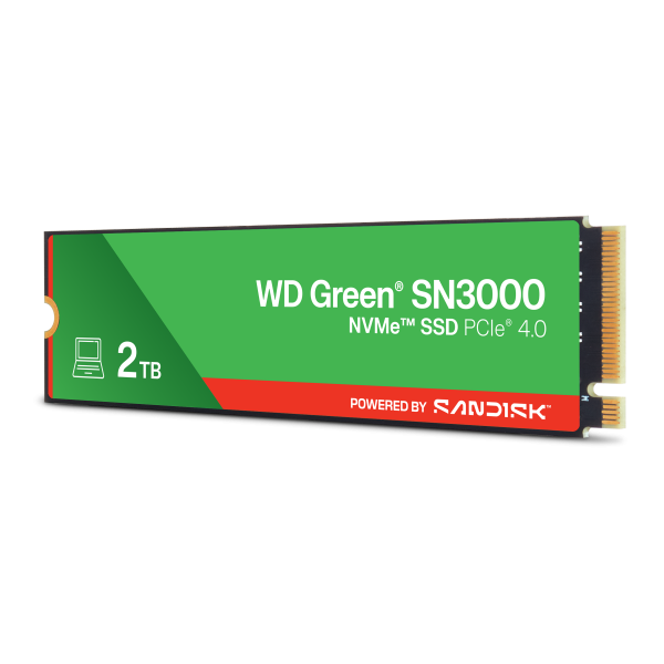 WESTERN DIGITAL SSD GREEN 2TB SN3000 M.2 NVME [WDS200T4G0E]