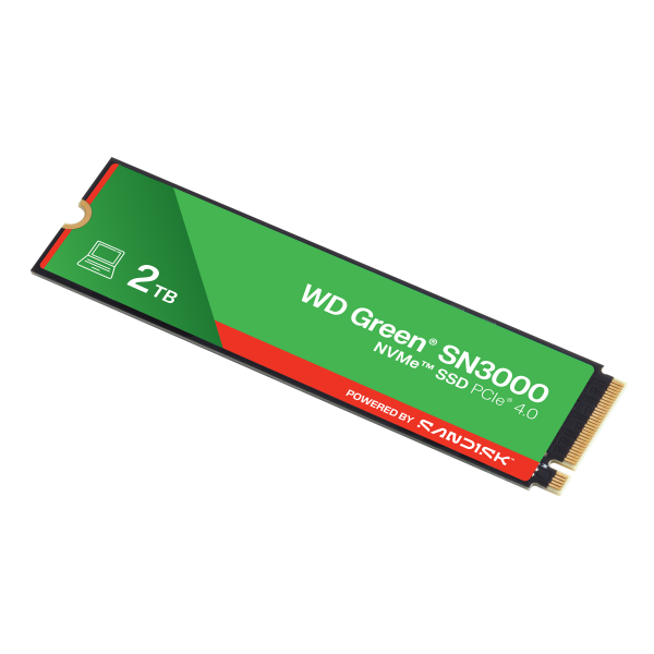 WESTERN DIGITAL SSD GREEN 2TB SN3000 M.2 NVME [WDS200T4G0E]