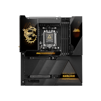 MSI MB MEG X870E GODLIKE,X870E,AM5,4DDR5,2PCI-Ex16,5M.2,4SATA3,2USB4,1USB3.2 Gen2x2,13USB3 [MEG X870E GODLIKE]