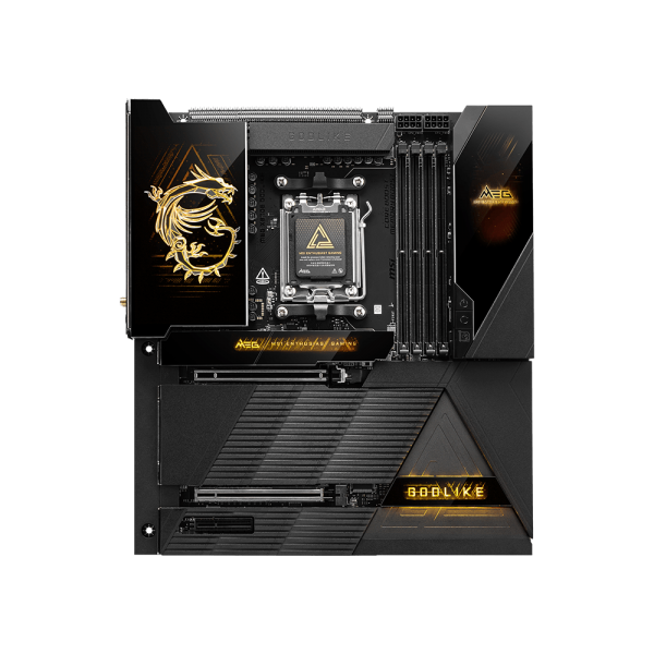 MSI MB AMD X870, MEG X870E GODLIKE,X870E,AM5,4DDR5,2PCI-Ex16,5M.2,4SATA3,2USB4,1USB3.2 Gen2x2,13USB3 [MEG X870E GODLIKE]