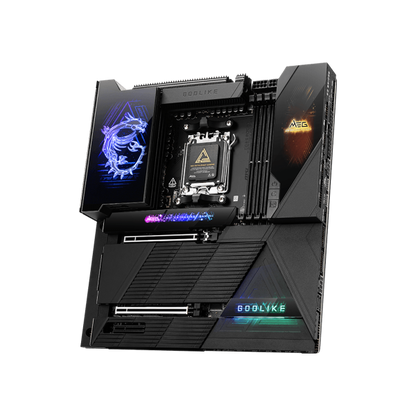 MSI MB MEG X870E GODLIKE,X870E,AM5,4DDR5,2PCI-Ex16,5M.2,4SATA3,2USB4,1USB3.2 Gen2x2,13USB3 [MEG X870E GODLIKE]