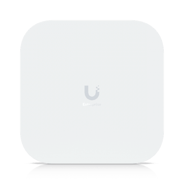Ubiquiti - E7 - Campus - Wall/Ceiling Mount Indoor/Outdoor Dual-Band Wi-Fi 7 Enterprise Access Point, (1) 10 GbE RJ45 port and (1) GbE RJ45 port for power & data redundancy, 688 Mbps at 2.4GHz (2x2) + [E7-Campus]
