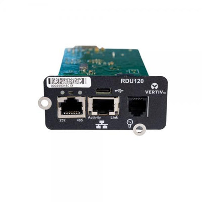 Vertiv Liebert IntelliSlot RDU120 Interno Ethernet 1000 Mbit/s [RDU120]
