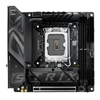 ASUS MB INTEL ROG STRIX B860-I GAMING WIFI, MINI ITX, DDR5, 1PCI-Ex16, 2DIMM, HDMI/DP, 2M2/4SATA [ROG STRIX B860-I GA]