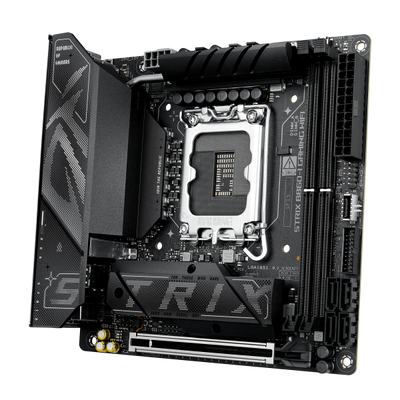 ASUS MB INTEL ROG STRIX B860-I GAMING WIFI, MINI ITX, DDR5, 1PCI-Ex16, 2DIMM, HDMI/DP, 2M2/4SATA [ROG STRIX B860-I GA]