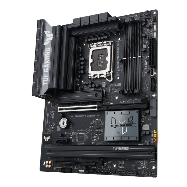 ASUS MB INTEL TUF GAMING B860-PLUS WIFI, ATX, LGA 1851, DDR5, 1PCI-Ex16, 4DIMM, HDMI/DP, 3M2/4SATA [TUF GA B860-PLUS WF]
