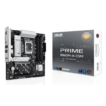 ASUS MB INTEL PRIME B860M-A-CSM, m-ATX, LGA 1851, DDR5, 1PCI-Ex16, 4DIMM, HDMI/2DP, 2M2/4SATA [PRIME B860M-A-CSM]
