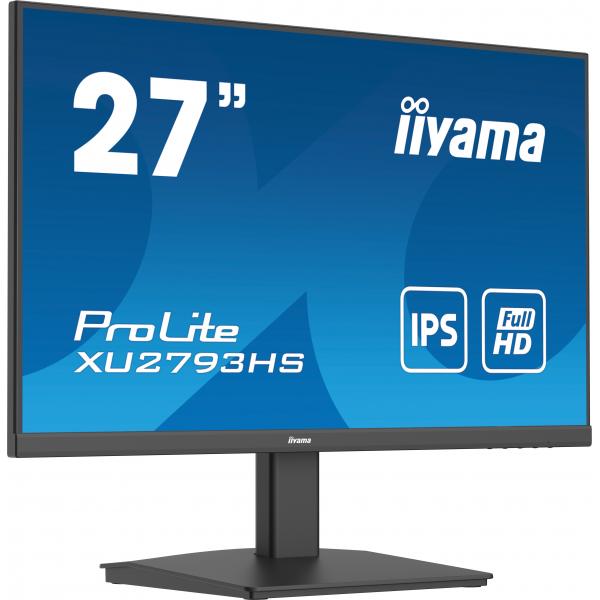 iiyama ProLite XU2793HS-B7 Monitor PC 68,6 cm (27") 1920 x 1080 Pixel Full HD LED Nero [XU2793HS-B7]