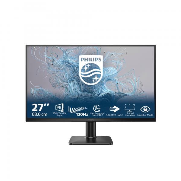PHILIPS MONITOR 27 LED IPS FHD 16:9 4MS 250 CDM 120hz, VGA/DVI/HDMI [27E2N1110]