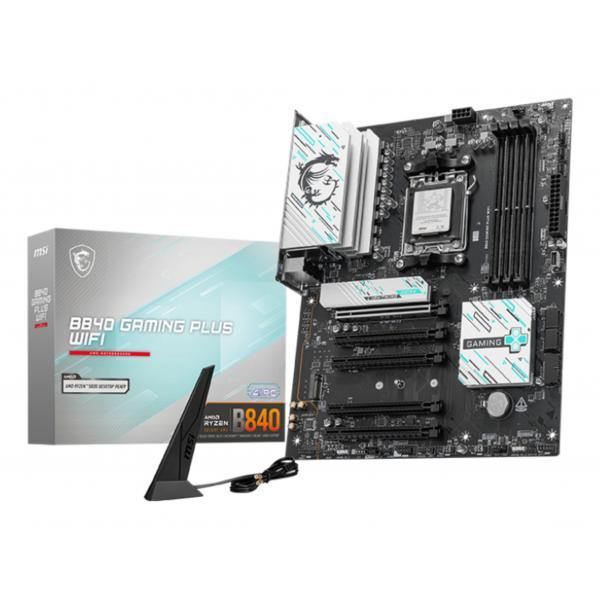 MSI B840 GAMING PLUS WIFI scheda madre AMD B840 Socket AM5 ATX [B840GAMINGPLUSWIFI]
