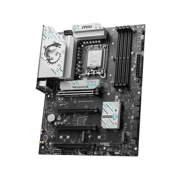 MSI MB INTEL B860 GAMING PLUS WIFI ATX DDR5, 2PCI-Ex16, 2PCI-Ex1, 4SATA3 [B860 GAMING PLUS WIF]