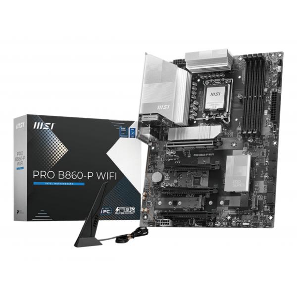 MSI PRO B860-P WIFI scheda madre Intel B860 LGA 1851 (Socket V1) ATX [PROB860-PWIFI]