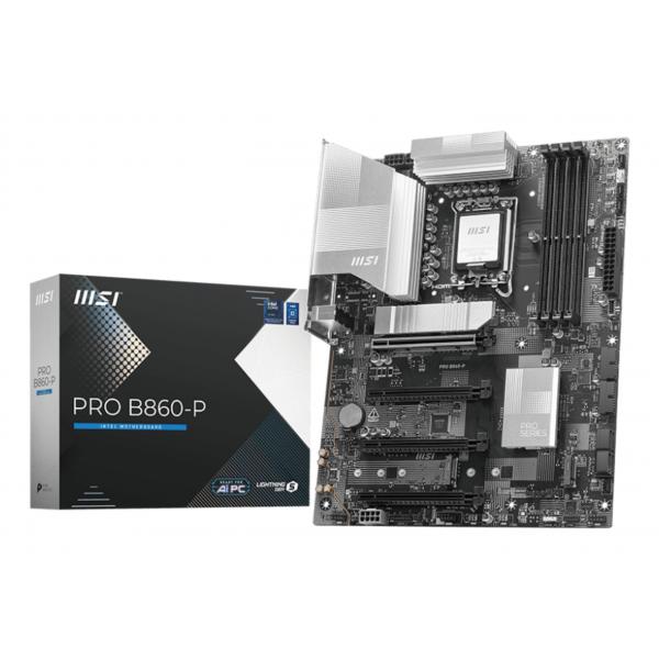MSI MB INTEL PRO B860-P ATX DDR5, 2PCI-Ex16, 2PCI-Ex1, 4SATA3 [PRO B860-P]