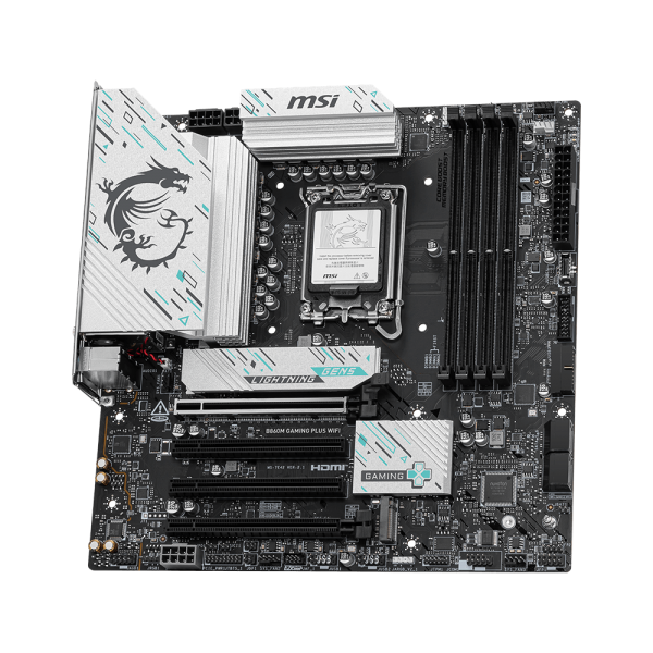 MSI MB INTEL B860M GAMING PLUS WIFI, m-ATX DDR5, 1PCI-Ex16, 1PCI-Ex4, 2PCI-Ex1, 4SATA3 [B860M GAMING PLUS WI]