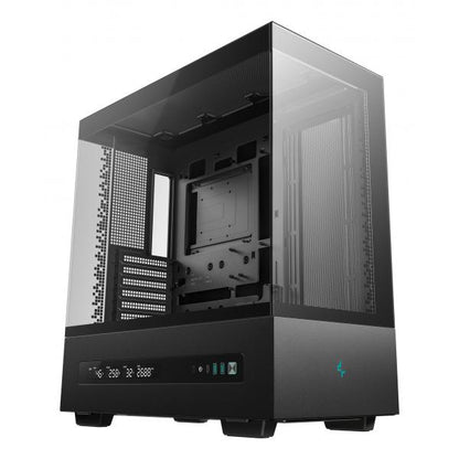 DEEPCOOL CASE MID TOWER CH690 DIGITAL TG R-CH690-BKNNA0D-G-1 [R-CH690-BKNNA0D-G-1]