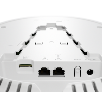 MikroTik, cAP LTE12 ax, A powerful ceiling access point that offers true Wi-Fi 6 mobility for your outdoor business with a CAT12 LTE modem.. [cAPGi-5HaxD2HaxD&EG12-EA-USATO]