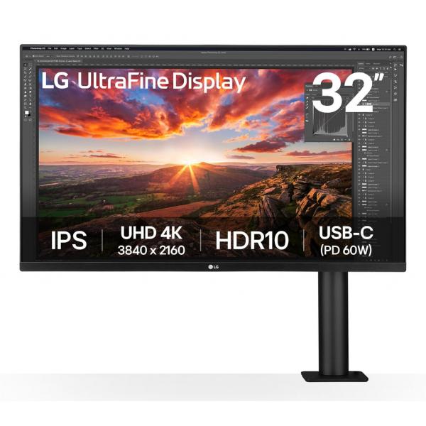 Lg UN880K - 32 inch - 4K Ultra HD IPS LED Monitor - 3840x2160 - Pivot / HAS [32UN880K-B.AEU]