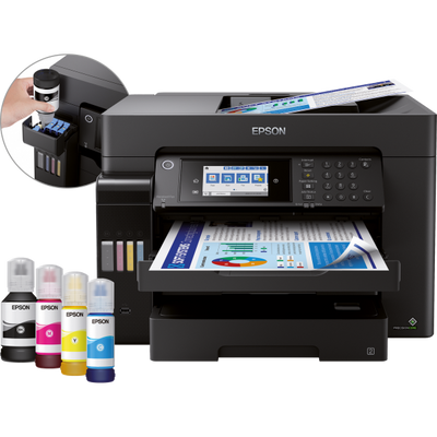 Epson EcoTank ET-16655 - Multifunctional Printer - A3 - 4800 x 1200 - 32 ppm - Wi-Fi - Black [C11CH71411]