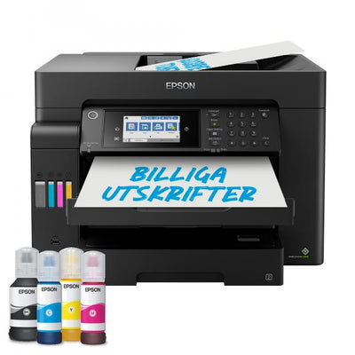 Epson EcoTank ET-16605 Multifunctional Printer - A3 - 4800 x 2400 DPI - 22 ppm - Wi-Fi - Black [C11CH72405]