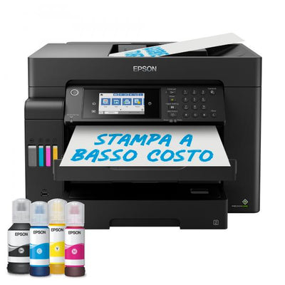 Epson EcoTank ET-16605 Multifunctional Printer - A3 - 4800 x 2400 DPI - 22 ppm - Wi-Fi - Black [C11CH72405]