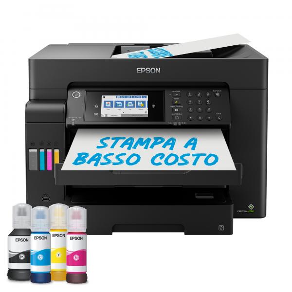 Epson EcoTank ET-16605 Multifunctional Printer - A3 - 4800 x 2400 DPI - 22 ppm - Wi-Fi - Black [C11CH72405]