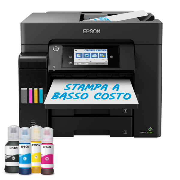 Epson EcoTank ET-5855 Inkjet A4 4800 x 2400 DPI 25 ppm Wi-Fi [C11CJ29406]