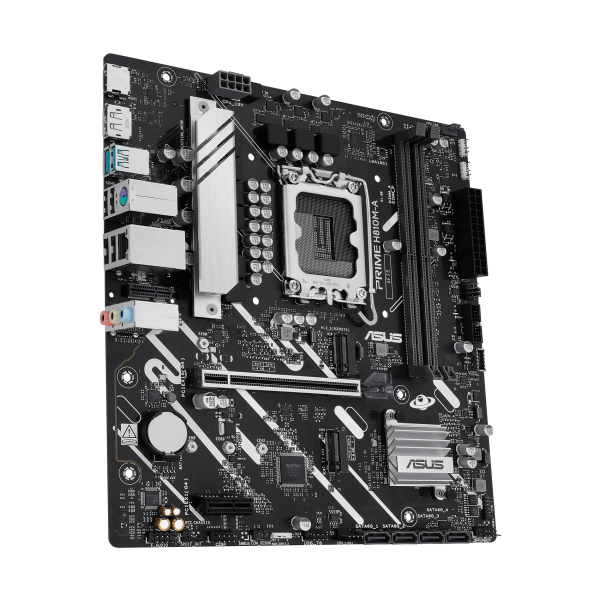 ASUS MB INTEL PRIME H810M-A-CSM, m-ATX, LGA 1851, DDR5, 1PCI-Ex16, 1PCI-Ex4, 2DIMM, HDMI/DP, 2M2/4SA [PRIME H810M-A-CSM]