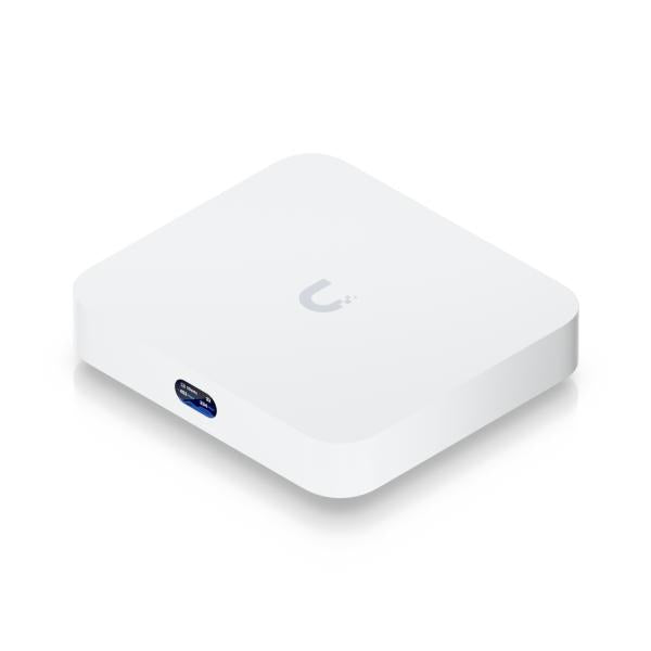Ubiquiti - UCG-Max-EU- UniFi compact multi-2.5 WAN UniFi Cloud Gateway with Quad-core ARM Cortex-A53 at 1.5 GHz, 4 GB DDR4, LAN x4 1/2.5 Gbe RJ45 ports, WAN x1 1/25 GbE RJ45 port, Manages 30+ UniFi [UCG-Max-EU]