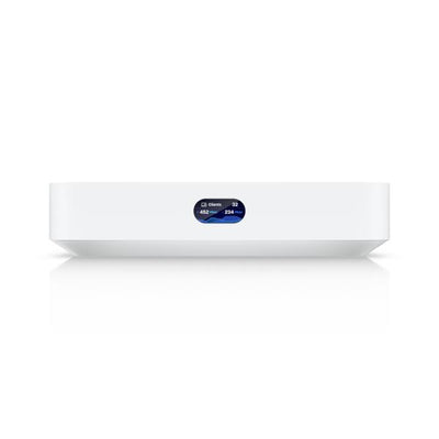 Ubiquiti - UCG-Max-EU- UniFi compact multi-2.5 WAN UniFi Cloud Gateway with Quad-core ARM Cortex-A53 at 1.5 GHz, 4 GB DDR4, LAN x4 1/2.5 Gbe RJ45 ports, WAN x1 1/25 GbE RJ45 port, Manages 30+ UniFi [UCG-Max-EU]