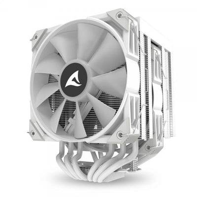 Sharkoon A60 RGB Processore Raffreddatore d'aria 12 cm Bianco 1 pz [A60RGBWHITEAIRCOOLER]