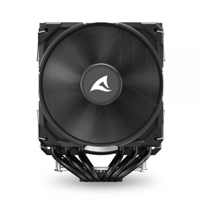 Sharkoon A60 Processore Raffreddatore d'aria 12 cm Nero 1 pz [A60BLACKAIRCOOLER]
