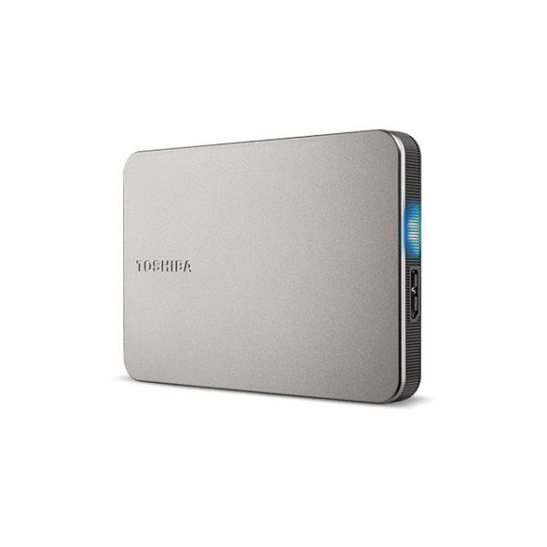 Toshiba Canvio Flex - 2TB External Hard Drive - Silver [HDTX220ESCAA]