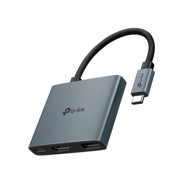 TP-Link UH3020C hub di interfaccia USB tipo-C 5000 Mbit/s Grigio [UH3020C]