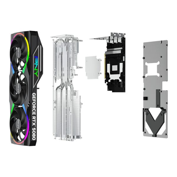 PNY VCG508016TFXXPB1-O scheda video NVIDIA GeForce RTX 5080 16 GB GDDR7 [VCG508016TFXXPB1-O]