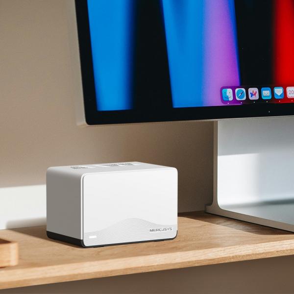 Mercusys HALO H27BE Dual-band (2.4 GHz/5 GHz) Wi-Fi 6 (802.11ax) Bianco 3 Interno [HALOH27BE(3-PACK)]