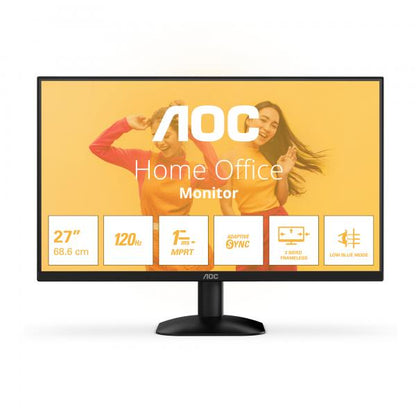 AOC MONITOR 27 LED VA FHD 16:9 4MS 300 CDM 100Hz, VGA/HDMI [27B35HM]