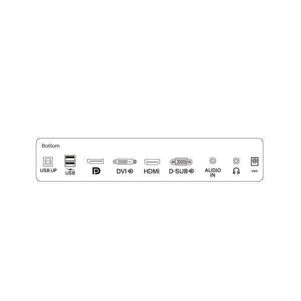 PHILIPS MONITOR TOUCH 21,5 16:9 1MS 250 CDM, VGA/DVI/DP/HDMI, IP65, MULTIMEDIALE [222B9TA]