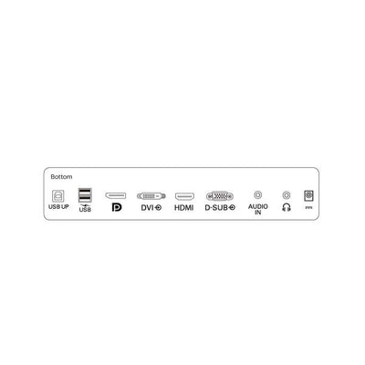 PHILIPS MONITOR TOUCH 21,5 16:9 1MS 250 CDM, VGA/DVI/DP/HDMI, IP65, MULTIMEDIALE [222B9TA]