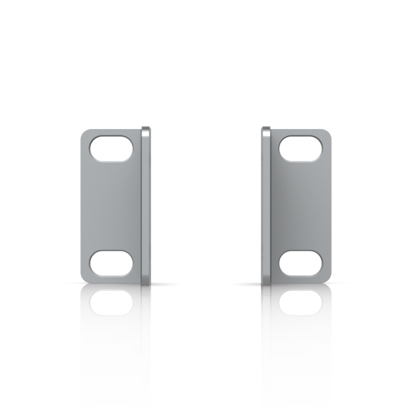 Ubiquiti - Replacement rack ears for UniFi 1U rack-mount devices with included Precision Rack Mount inserts and screws [UACC-Rack-Ear-1U]